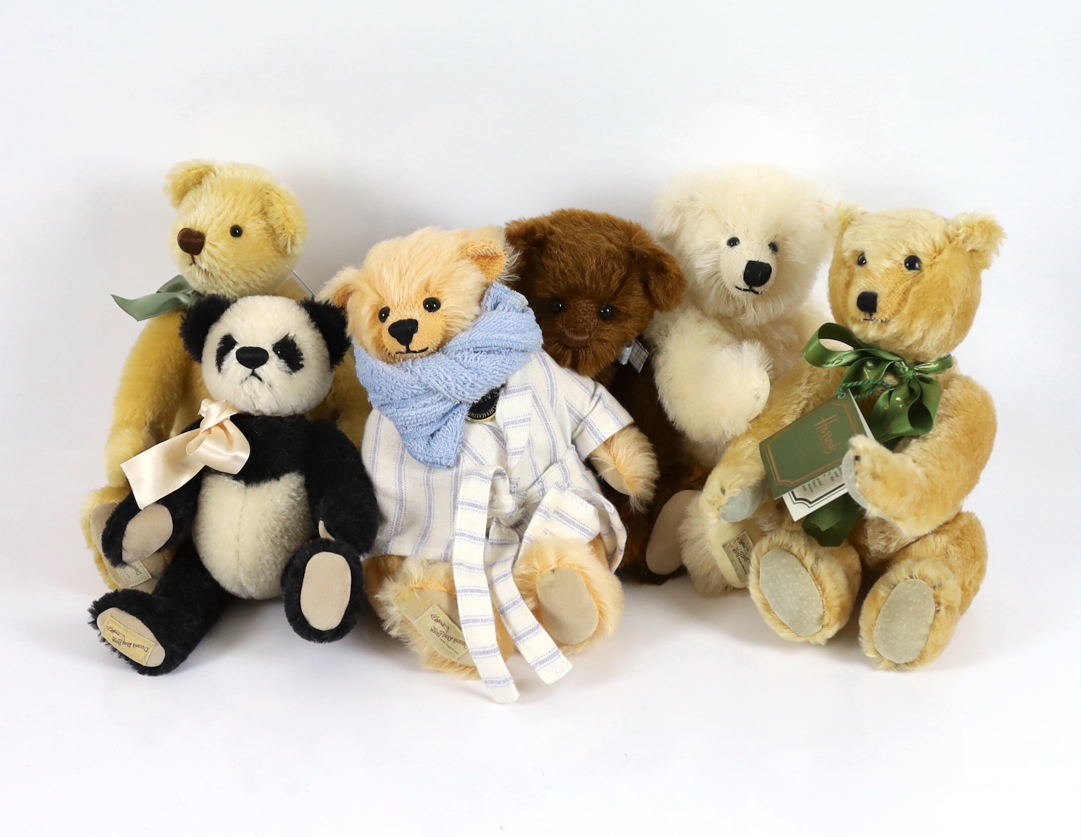 Five Deans bears and a Harrods bear (6)